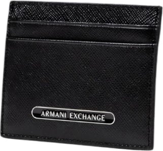 Portofol për meshkuj Armani Exchange, i zi