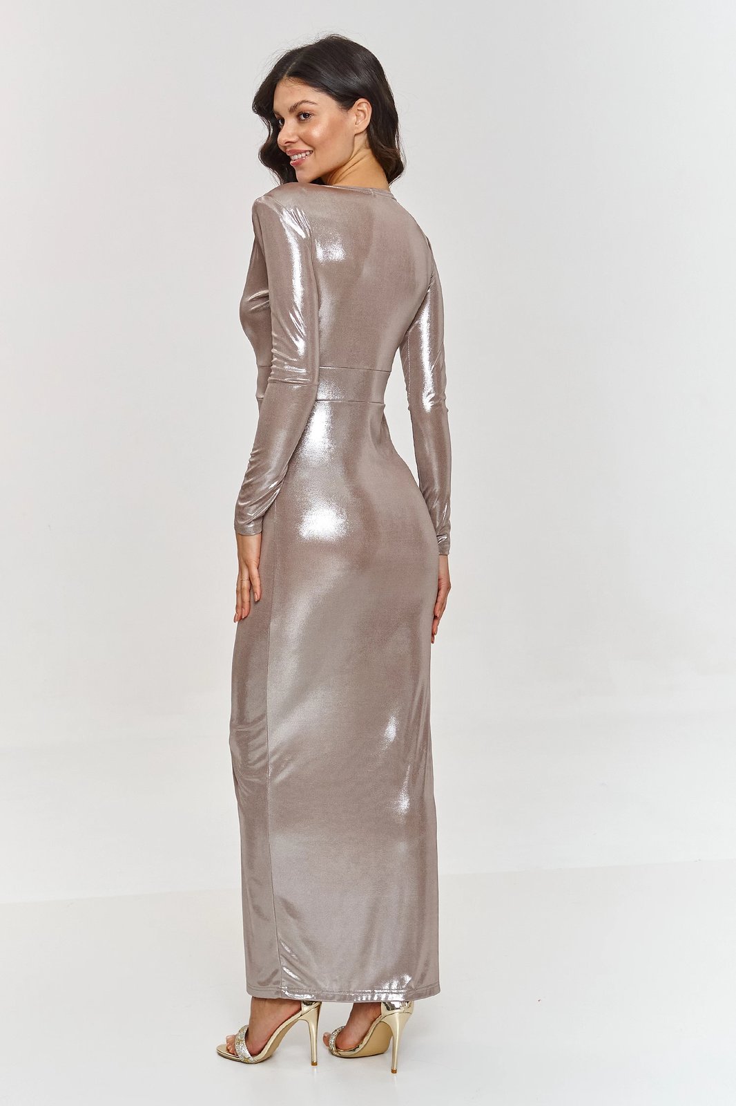 Fustan Makadamia model 209578, bezhë