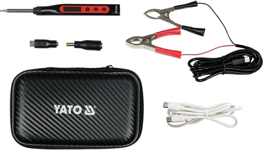 Hekur saldimi digjital portativ YATO T12, 65W, me kuti