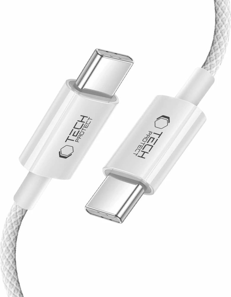Kabllo USB-C Tech-Protect Ultraboost Lite 100 cm, PD60W/3A, Gri