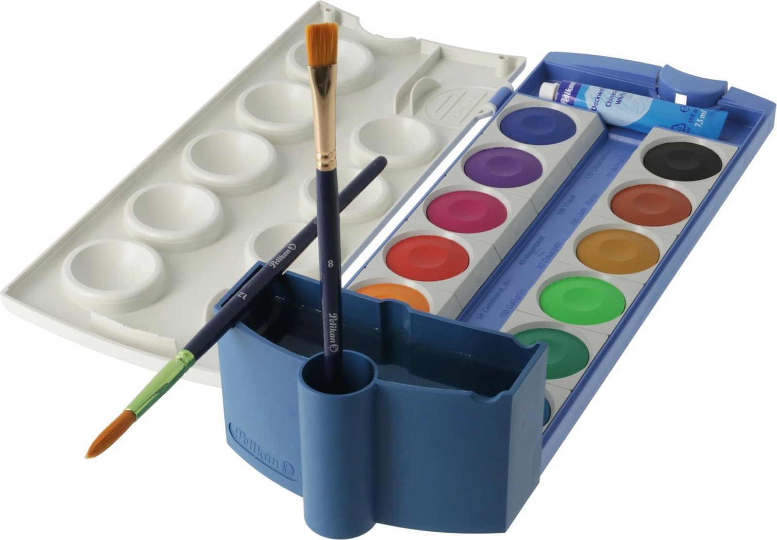 Organizues tavoline Pelikan eco, plastikë, 2 ndarje, kaltër