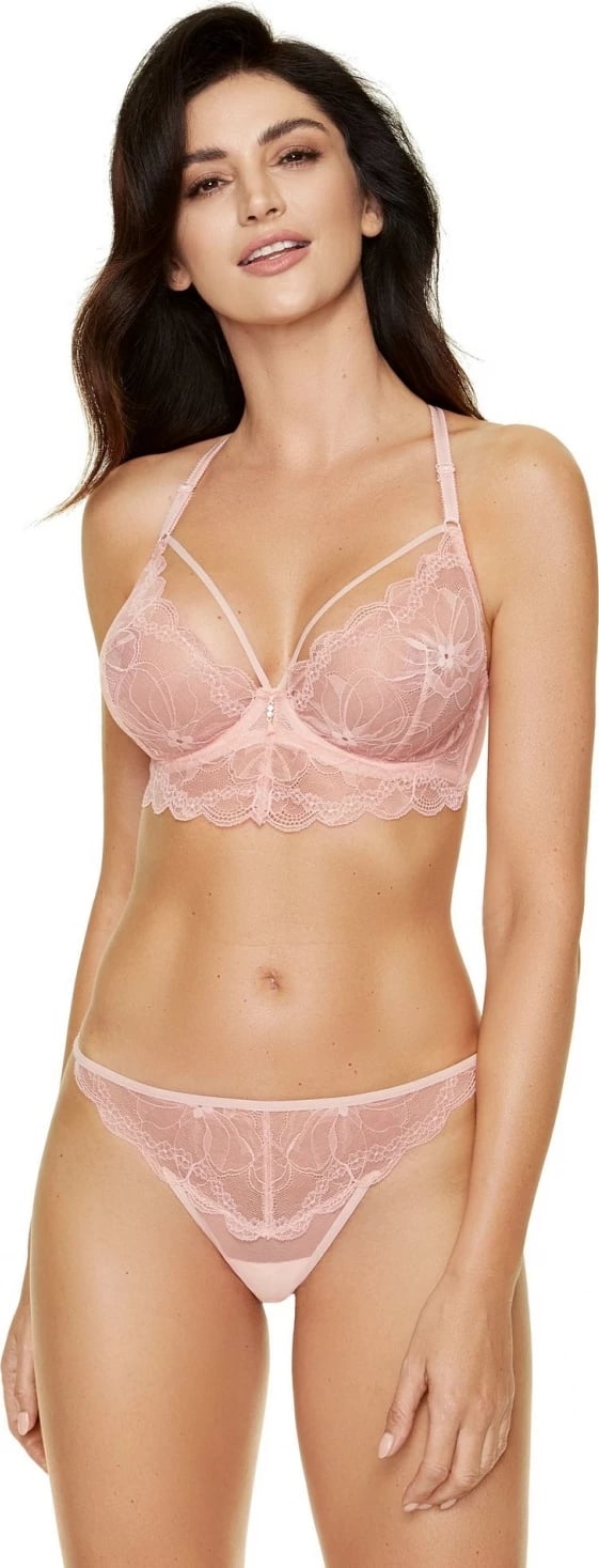 Bra Gorteks model 154223, rozë