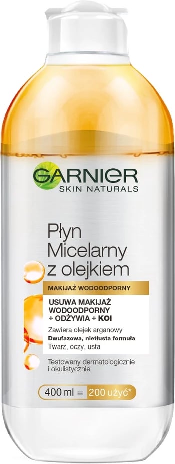 Ujë micelar për femra Garnier Skin Naturals Micellar Water with Oil 400ml