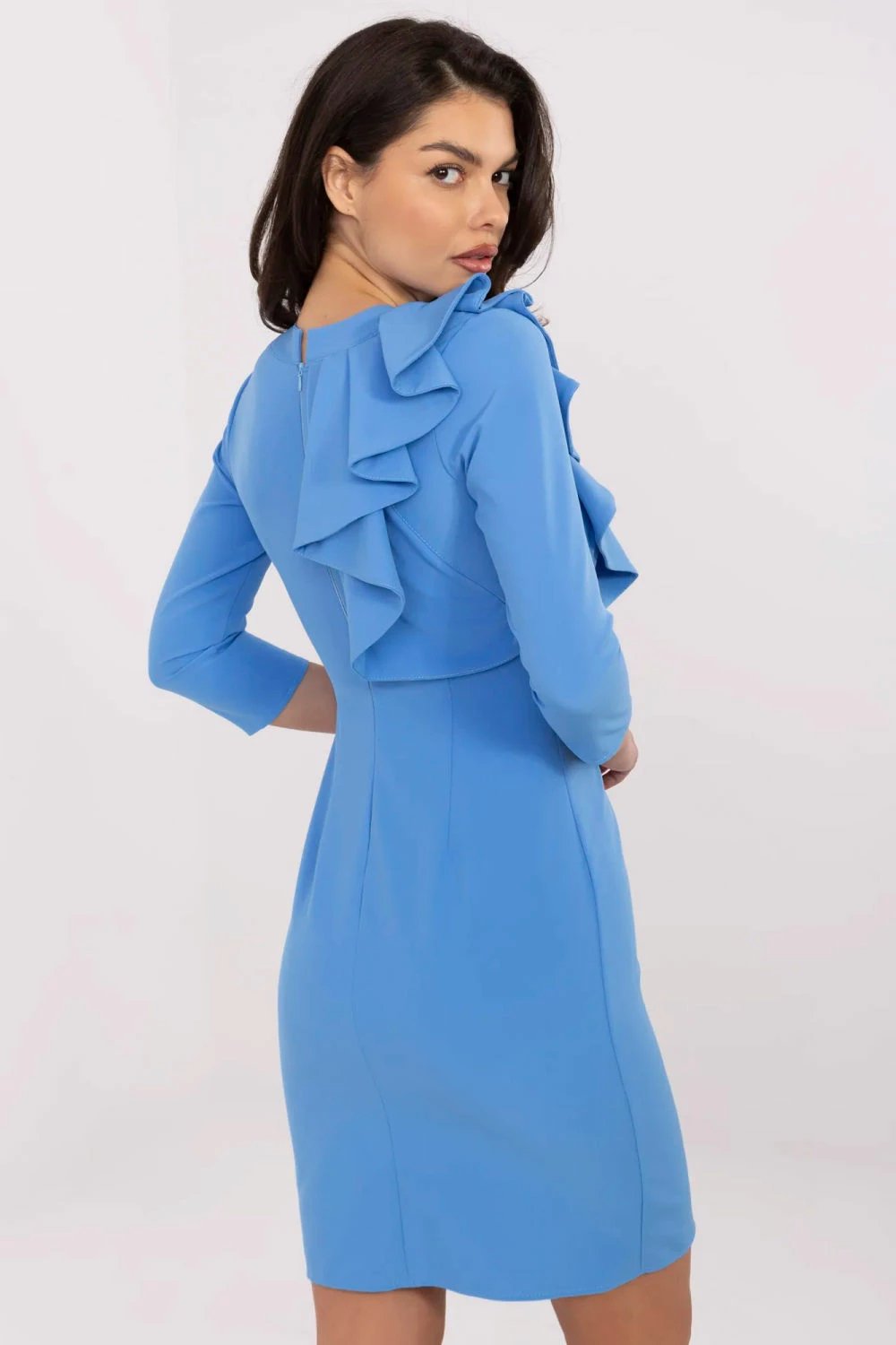 Fustan koktej Lakerta 209713, blu