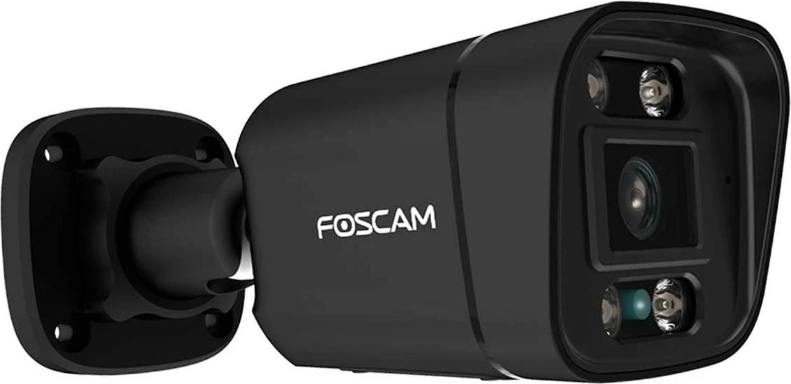 Set kamerash sigurie Foscam FN9108E-B4-2T me recorder, 4 kamera, e zezë