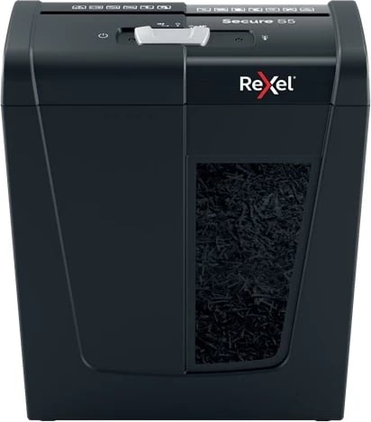 Prerës letre Rexel Secure S5, Shirit prerës, 70 dB, i Zi