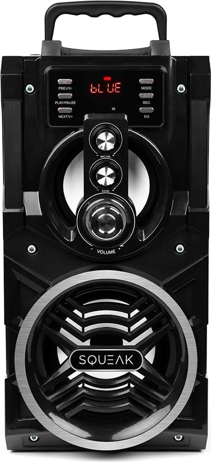 Altoparlant portativ Bluetooth SQUEAK SQ1000 Beatboxer me karaoke, 20W, i zi