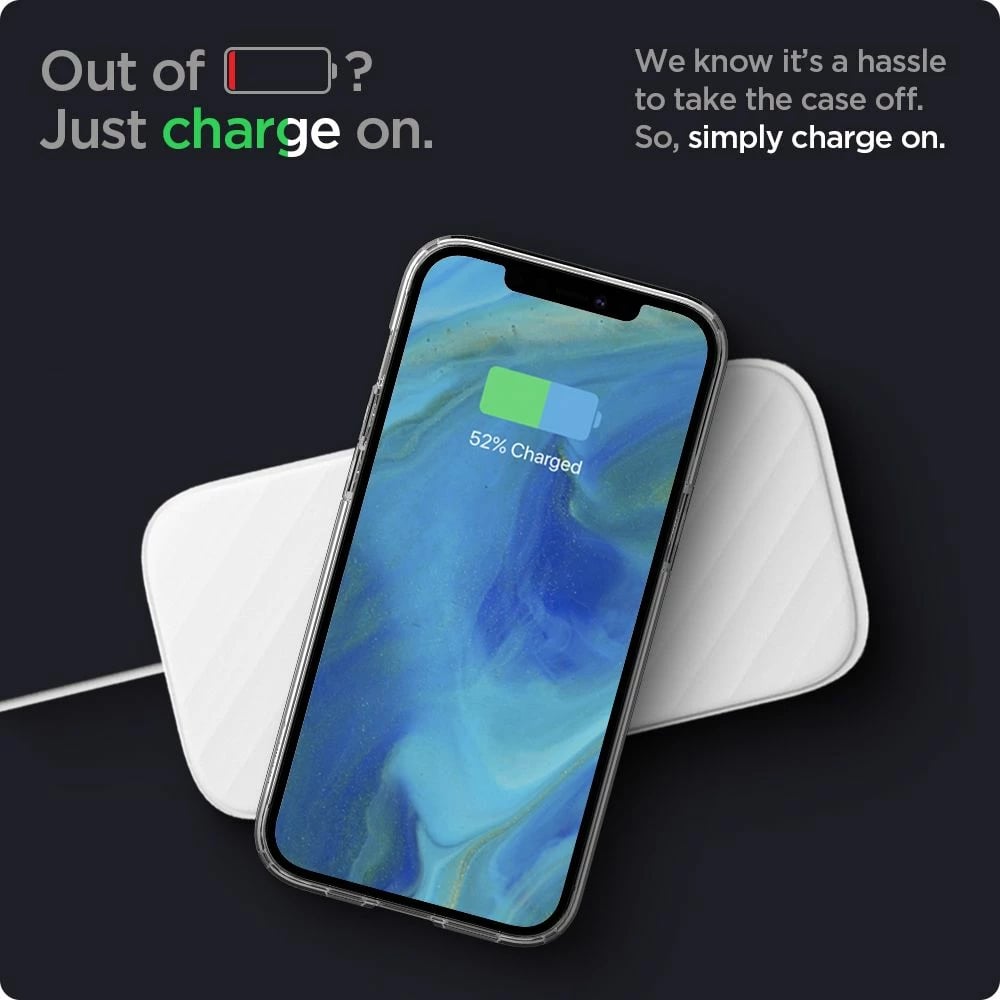 Mbështjellës Spigen Ultra Hybrid për iPhone 12 / iPhone 12 Pro, Transparent