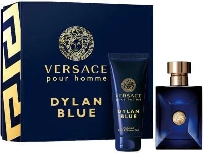 Set Eau de Toilette për meshkuj Versace Pour Homme Dylan Blue, 100ml + Shower Gel 100ml