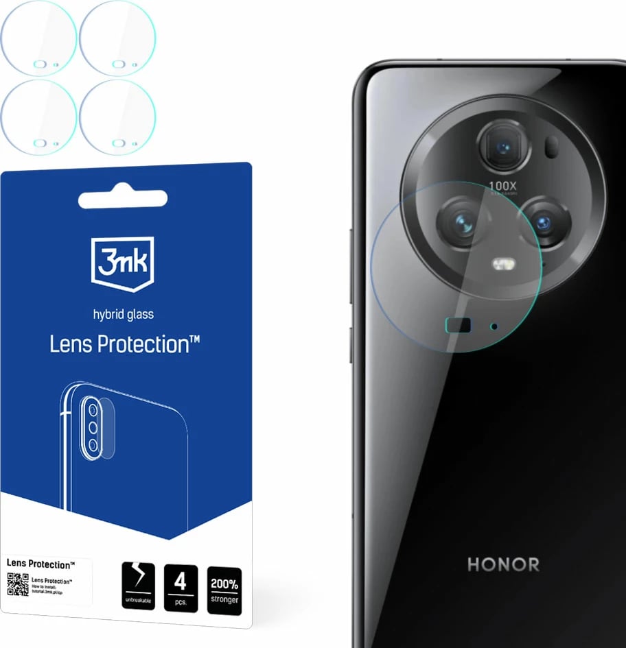 Mbështjellës xhami për kamerë 3mk Protection, Honor Magic5 Pro, set