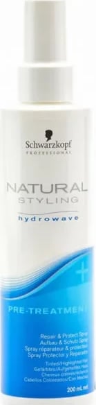 Spray për flokë unisex Schwarzkopf Natural Styling Pre Treatment Repair And Protect 200ml