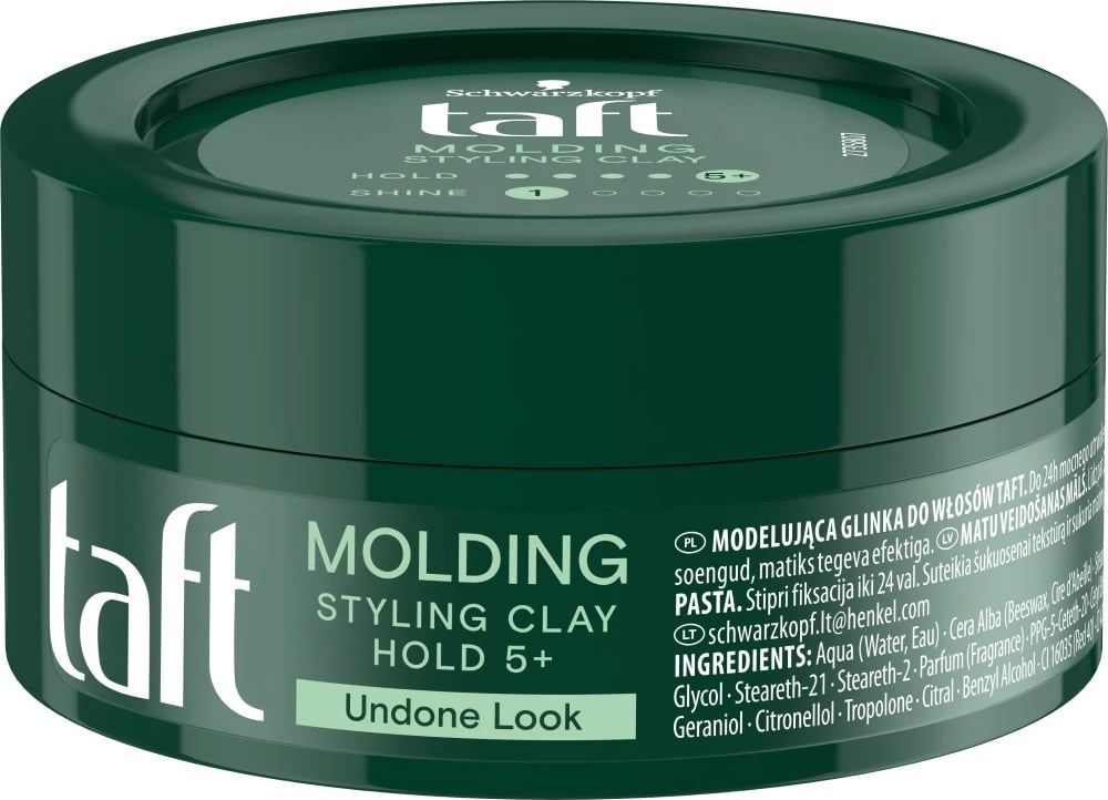 Clay për flokë Taft Molding Clay 75ml