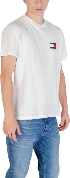 Maicë për meshkuj Tommy Hilfiger Jeans, e bardhë