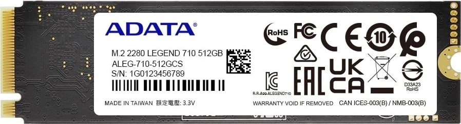 Disk SSD m.2 Adata Legend 710, 512GB