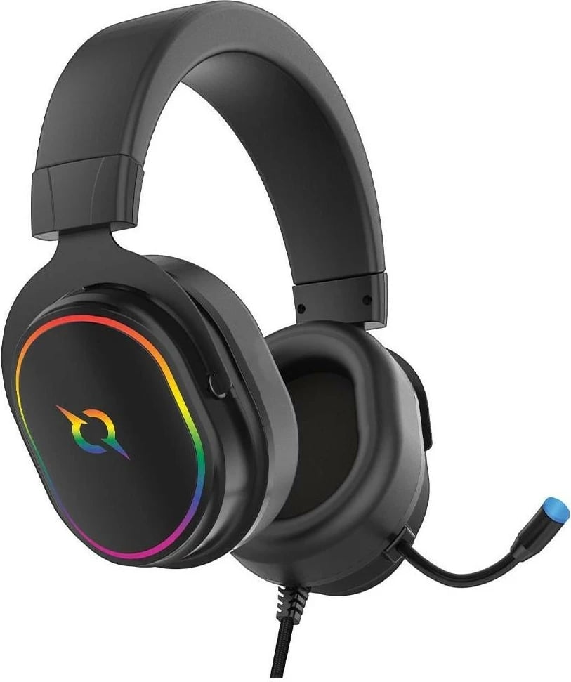 Kufje AQIRYS Altair 7.1 RGB, ngjyrë e zezë