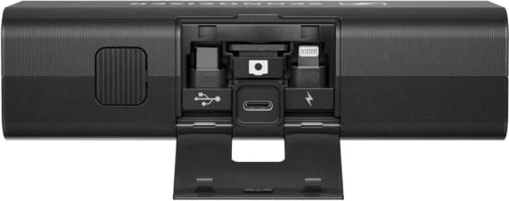 Mikrofon pa tela Sennheiser PROFILE WIRELESS, set 2-kanalësh, 2.4 GHz, kondensator, Omnidireksional, i zi