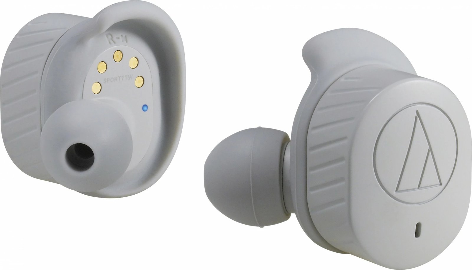 Kufje Audio-Technica ATH-SPORT7TW, Wireless, 20 - 25000 Hz, Sports, Grey