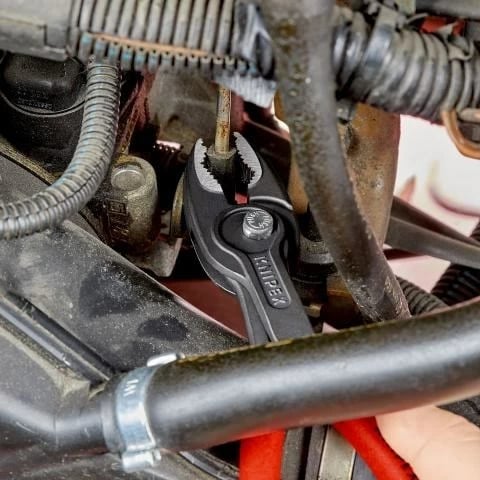 Knipex pinca TwinGrip, e kuqe