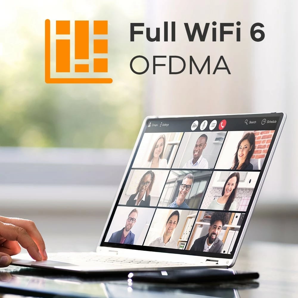 Access point Zyxel NWA50AX, 2.4 GHz, 5 GHz, 1775 Mbit/s, bardhë