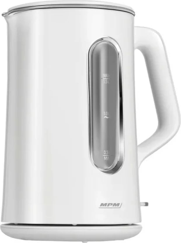 Ibrik elektrik MPM MCZ-126/B, 1.5L, Bardhë