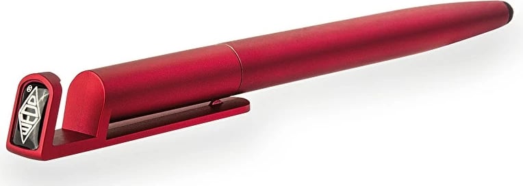 Stilolaps touch pen WEDO Triple, 3-në-1, i kuq/zi/argjendtë/kaltër