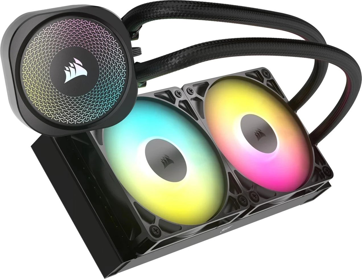 Ftohës uji Corsair NAUTILUS 240 RS ARGB, për procesor, 1 copë, Zi