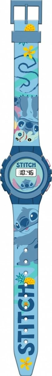 Orë digjitale Kids Euroswan Stitch për fëmijë, Blu
