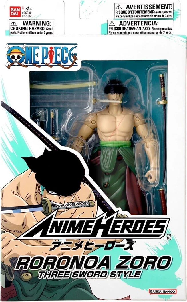 Figurë aksioni Bandai Anime Heroes Roronoa Zoro, Stili me tre shpata