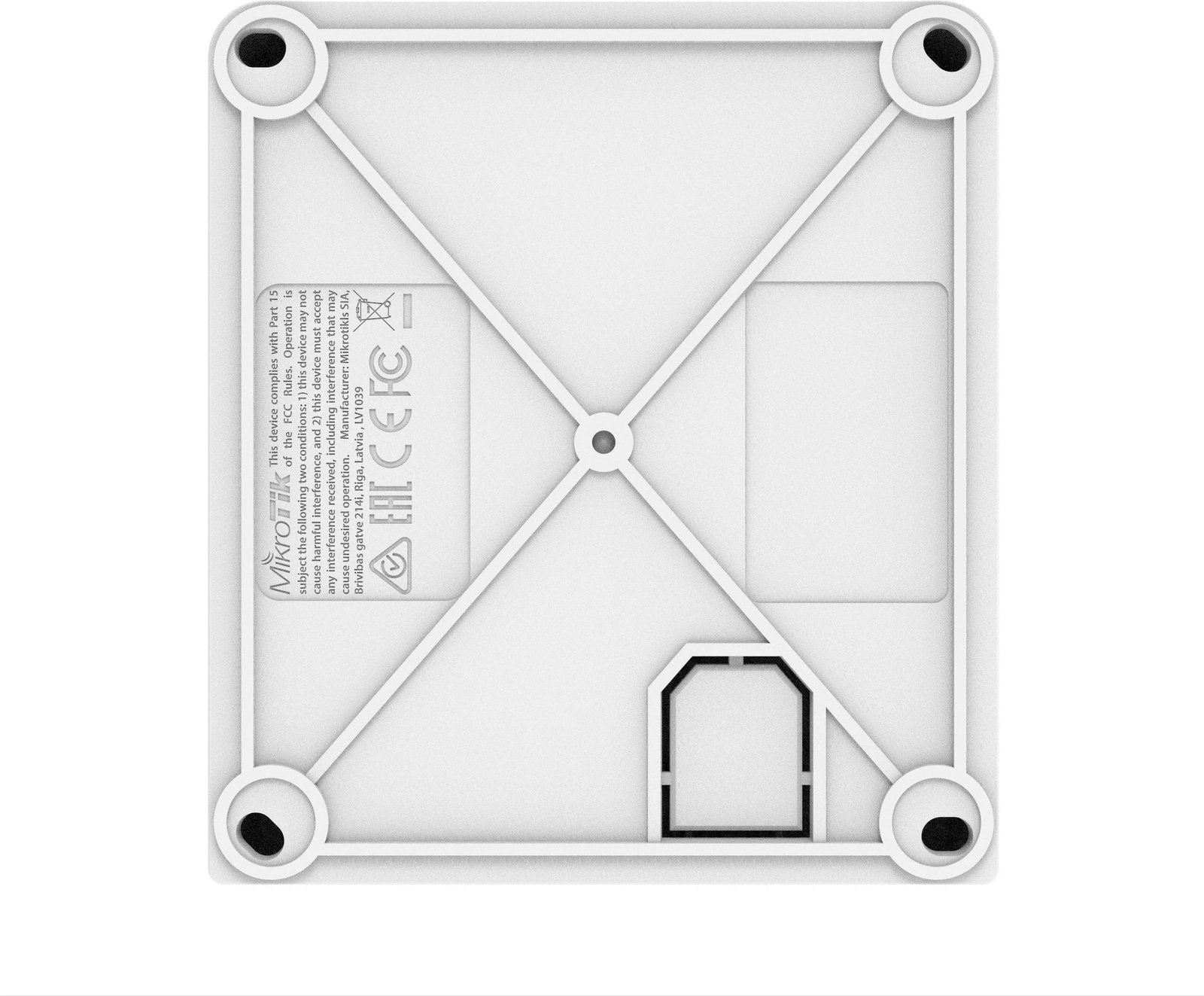PoE injector MikroTik GPEN me SFP, Gigabit Ethernet, 10,100,1000 Mbit/s, Bardhë