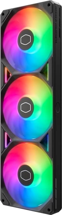 Kasë ventilator Cooler Master SickleFlow Edge 360 ARGB, i zi, set prej 3 copë