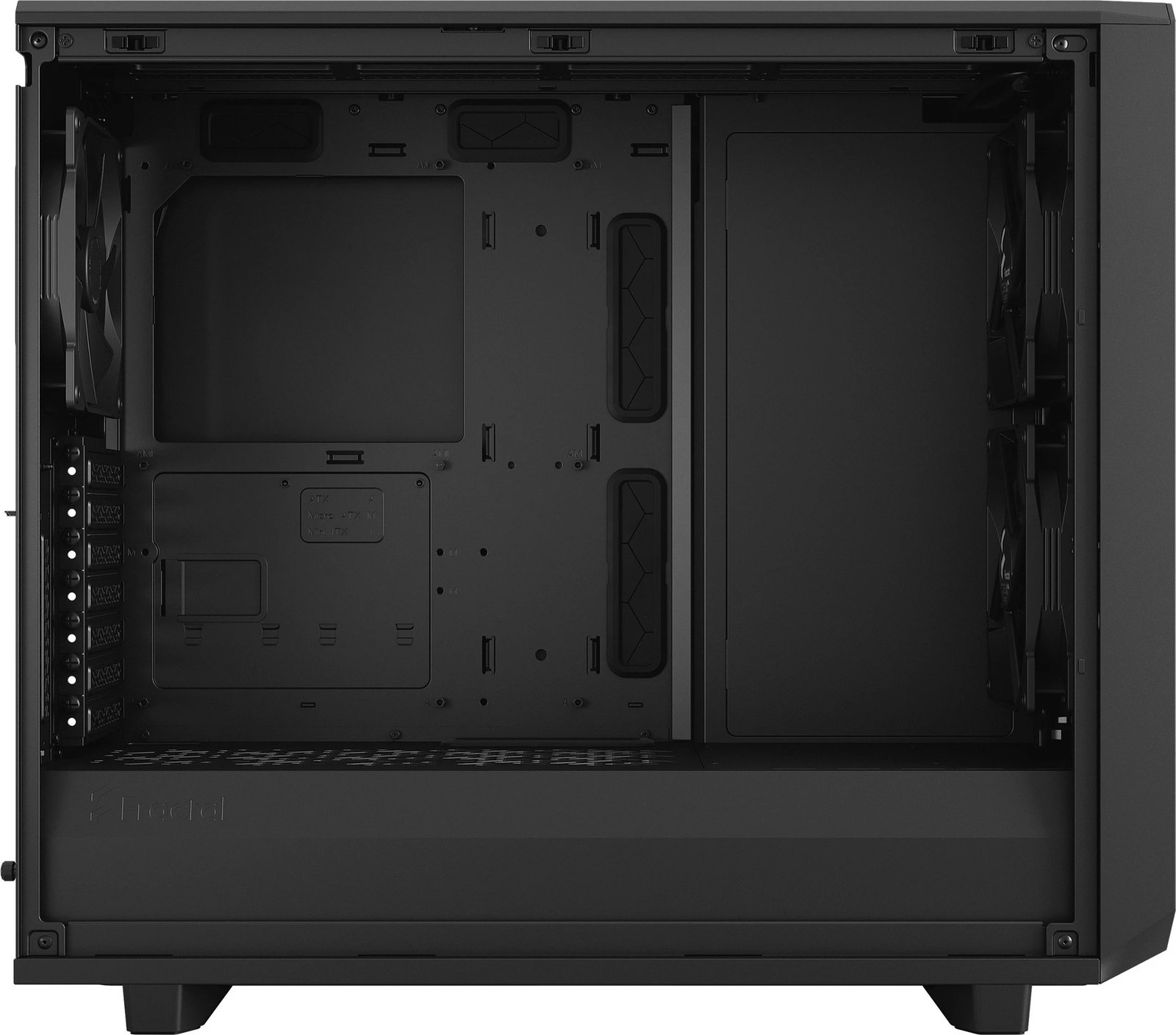 Kasë Fractal Design Meshify 2, Tower, ATX, EATX, micro ATX, Mini-ITX, e zezë