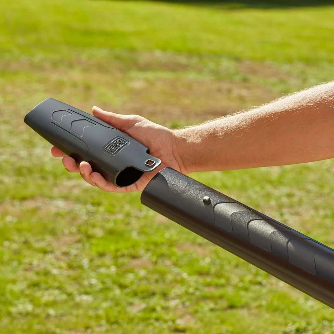 Fshesë me vakum dhe fryrës gjethe BLACK+DECKER BEBLV301-QS, 3000 W, portokalli
