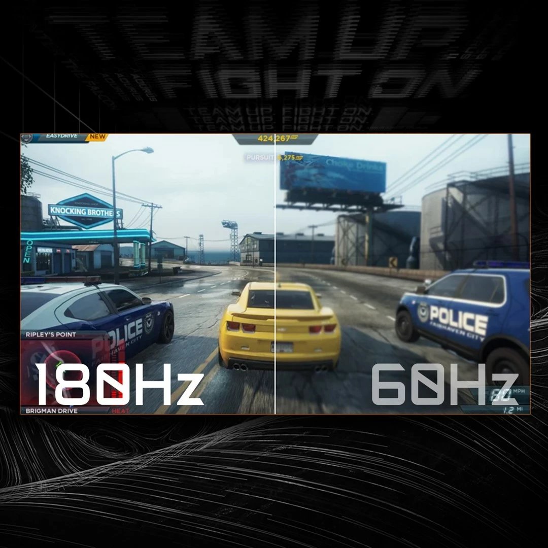 Monitor gaming Gigabyte GS27QA, 27", QHD, 180Hz, 1ms, i zi