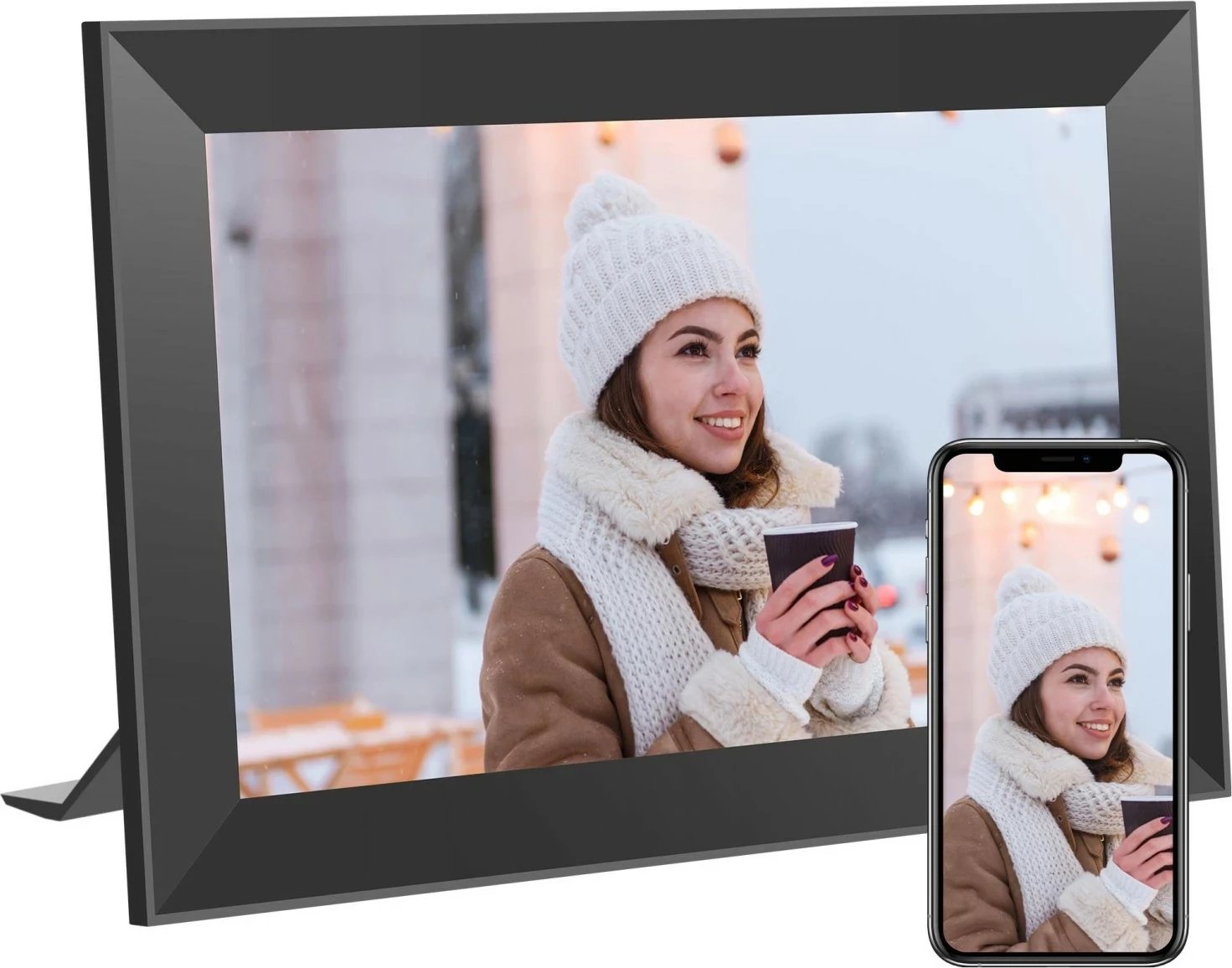 Kornizë digjitale Kodak CF102P, WiFi, 32GB, ekran me prekje, e zezë