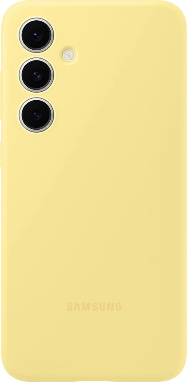 Mbështjellës silikon Samsung Galaxy S24 FE, 6.7", verdhë