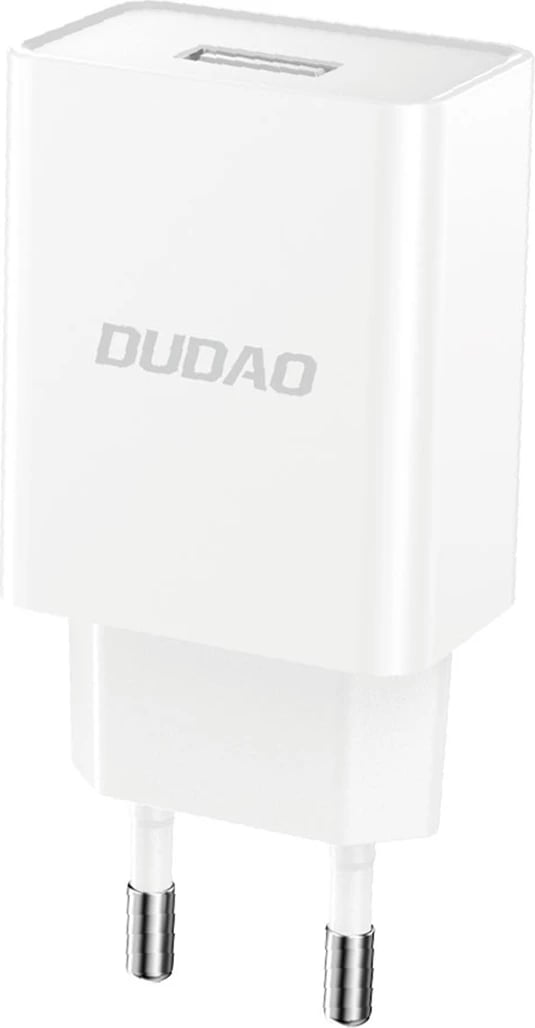 Karikues muri Dudao A4EU me USB-A 2.1A, me kabllo USB-A në USB-C, Bardhë