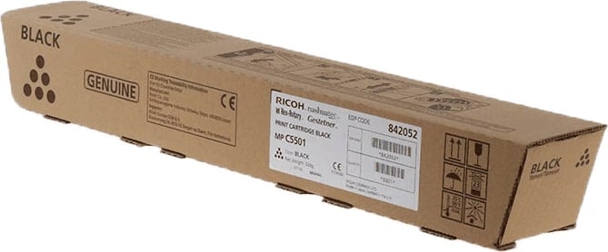 Toner, Ricoh, MP C5501 / 842052, 25500 faqe, standard, e zezë