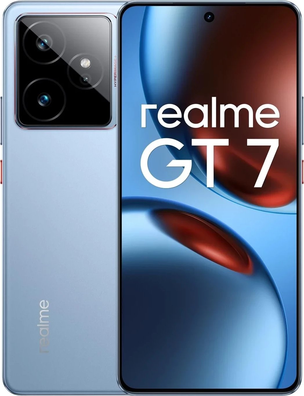 Celular Realme GT 7, 12/256GB, Android 15, AMOLED, kaltër