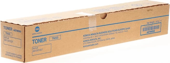Toner Konica Minolta TN323 A87M050 23000 faqe standard e zezë