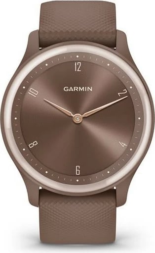 Smartwatch Garmin vívomove Sport, OLED, GPS, ngjyrë ari rozë