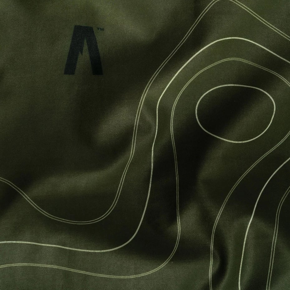 Komin Alpinus unisex, i gjelbër