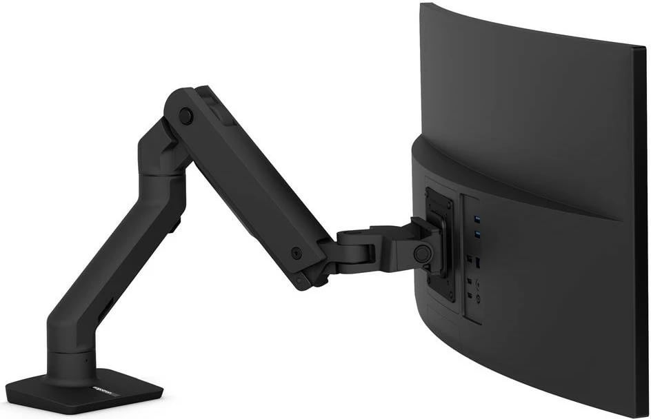 Krah monitori Ergotron HX Series 45-475-224, clamp, 49", e zezë