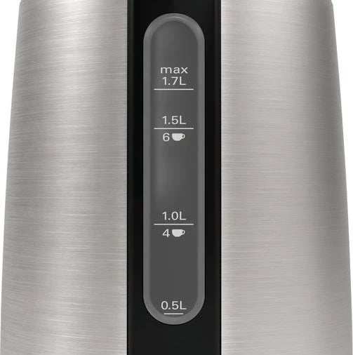 Vluese uji Bosch TWK3P420 1.7L, 2400W, e zezë, çelik inox 