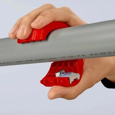 Prerës kabllosh Knipex BiX, plastikë/çelik inox, 5 cm, kuq