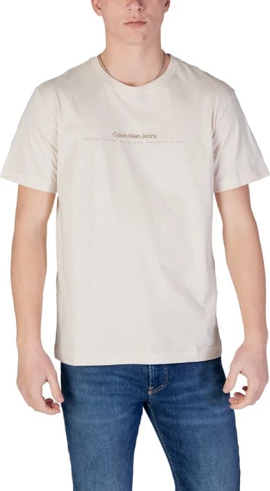 Maicë për meshkuj Calvin Klein Jeans, beige