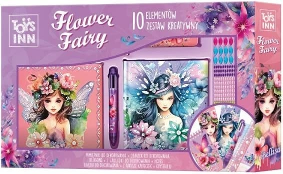 Set kreativ Flower Fairy, 10 elemente