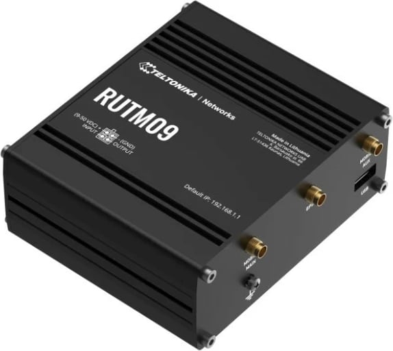 Router LTE Teltonika RUTM09, Cat6, 2xSIM, 4xGbE, GNSS, i zi