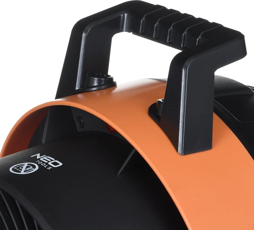 Ngrohës elektrik dhe ventilator NEO TOOLS 90-070, 2400 W, Zi dhe Portokalli