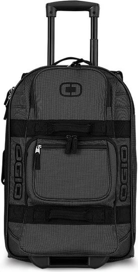 Çantë udhëtimi OGIO LAYOVER BLACK PINDOT, 46L, e zezë/grafit/gri, me rrota
