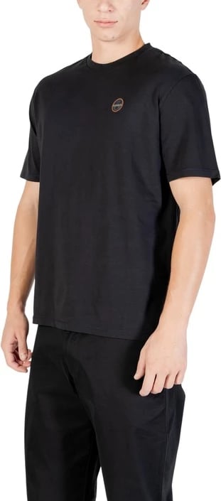 Maicë Napapijri për meshkuj, e zezë